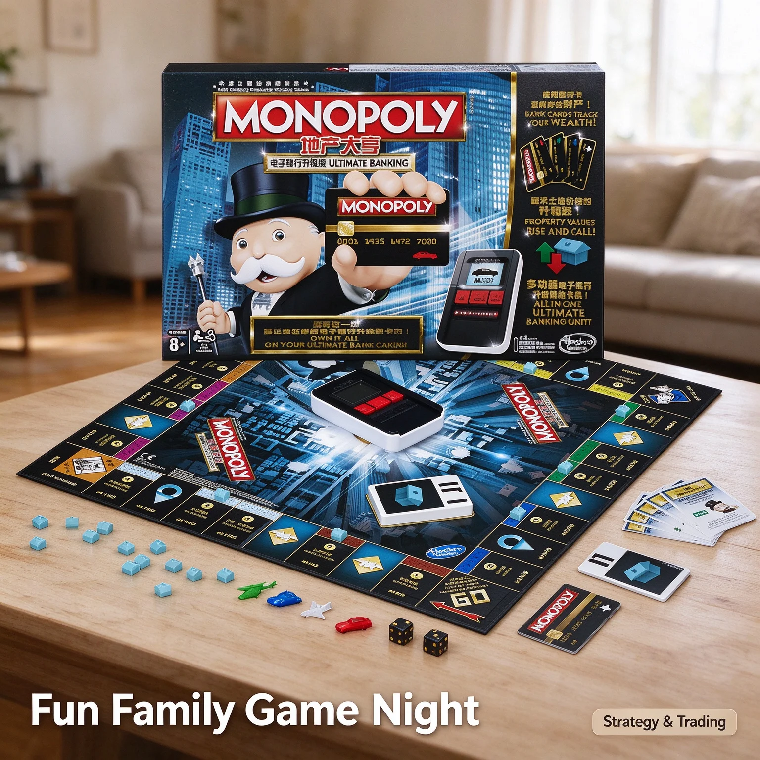 Hasbro Monopoly Ultimate Banki - Hasbro Game Monopoly review and price