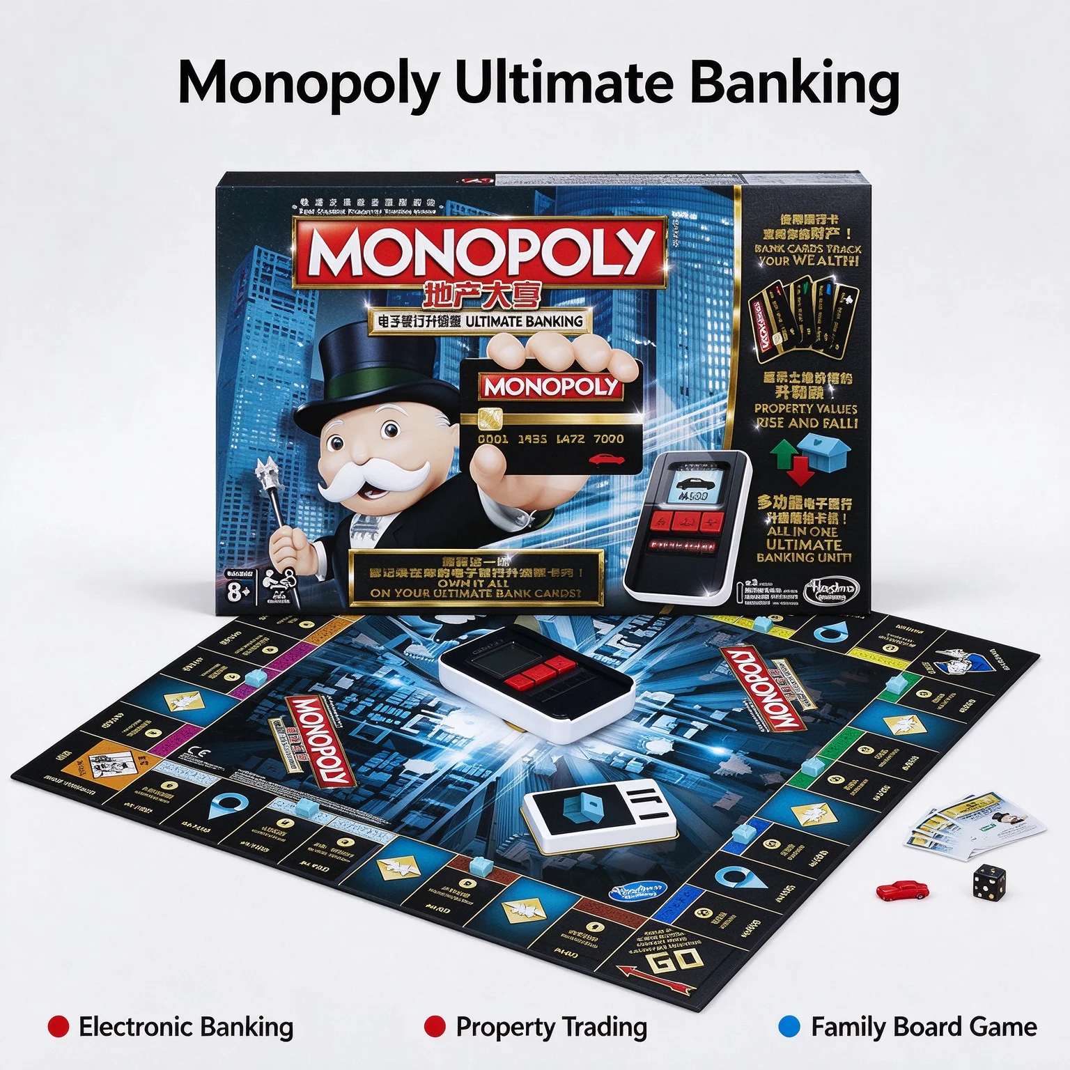 Hasbro Monopoly Ultimate Banki - Hasbro Game Monopoly review and price