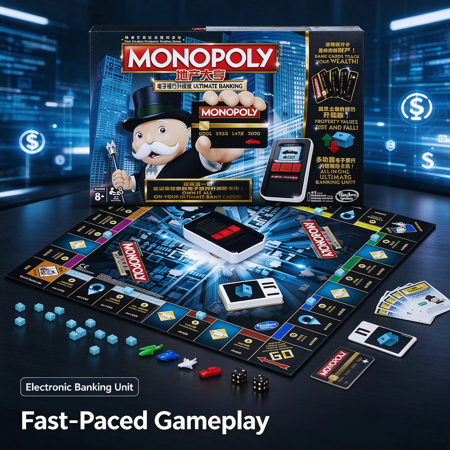 Hasbro Monopoly Ultimate Banki - Hasbro Game Monopoly review and price