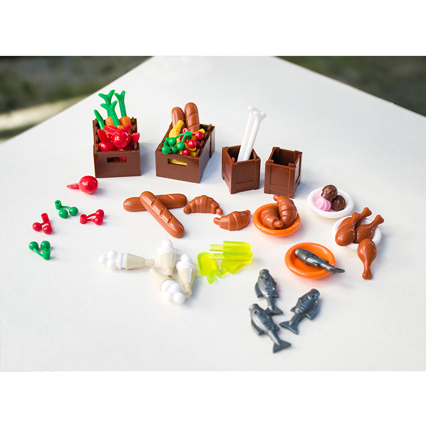 *Food Stuff Pack* DIY enlighte - Lego Set Creator review and price