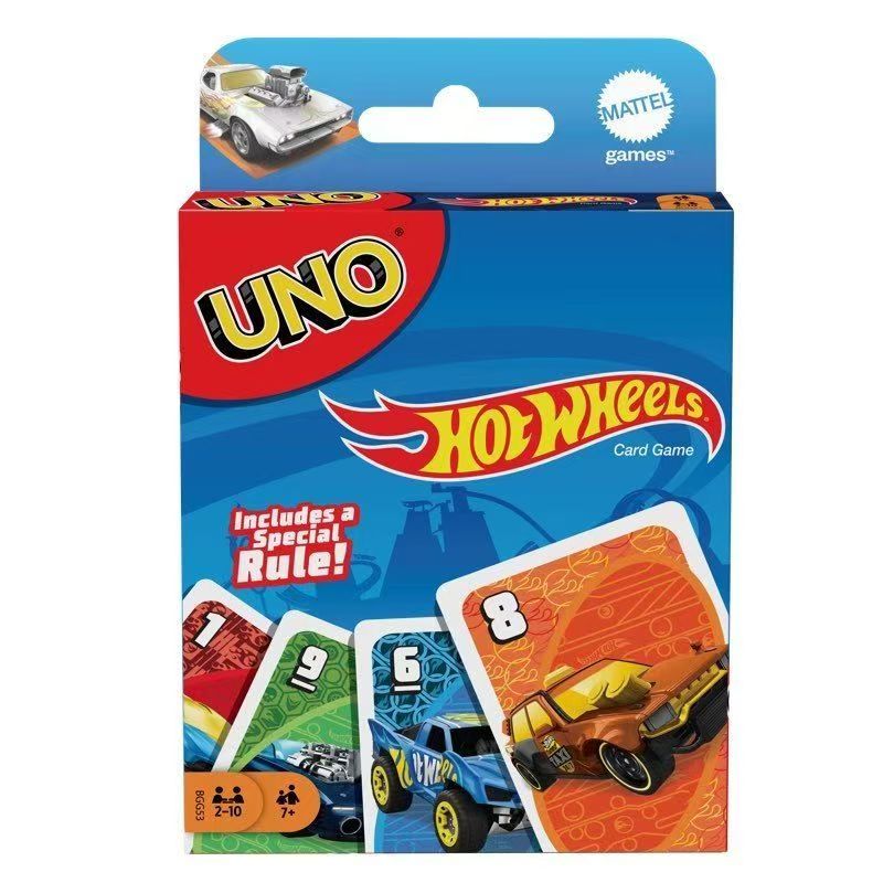 UNO Hot Wheels Card Game Speci - Party Games Night review and price