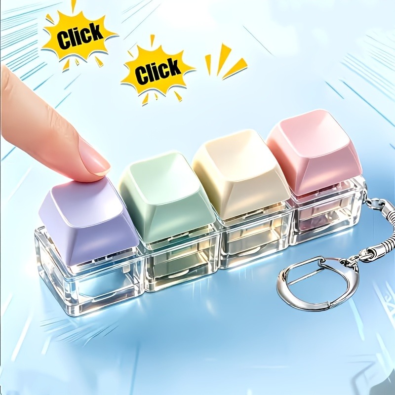 1pc Stress Toy Keychain Relaxi - Party Games For Christmas review and price